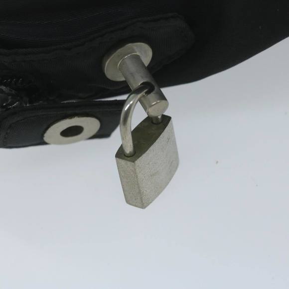 PRADA Hand Bag Nylon Black Auth 65890 - Picture 8 of 16